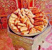 Recette de cuisine marocaine : Briouats au miel