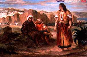 Histoire du Maroc : Tableau de Delacroix