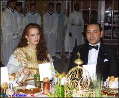 Mohammed VI et Lalla Salma Bennani