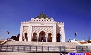 Rabat : Le mausole Mohamed V